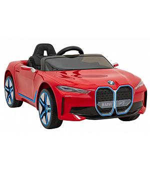 Coche eléctrico niños 12v, BMW I4, rojo, FULL OPTION,    INDA398-RA-JE1009.CR